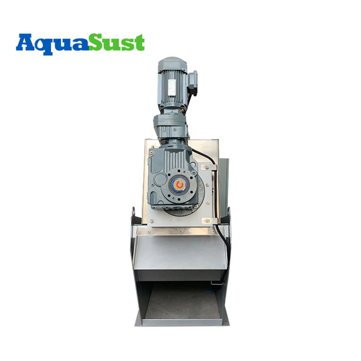 Multi Disk Screw Press Sludge Dewatering Machine
